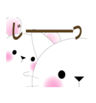 しろハムとにゃんこ 1（個別スタンプ：33）