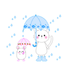 しろハムとにゃんこ 1（個別スタンプ：34）