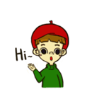 Hi I'm Xiao Ming（個別スタンプ：1）