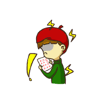 Hi I'm Xiao Ming（個別スタンプ：21）