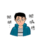 People have a humor to laugh（個別スタンプ：4）