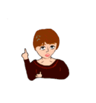 People have a humor to laugh（個別スタンプ：22）