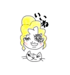 かわいこちゃんと時々にゃんこ先生（個別スタンプ：5）