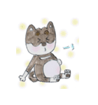 黒柴くま（個別スタンプ：7）