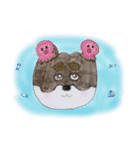 黒柴くま（個別スタンプ：8）