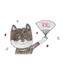 黒柴くま（個別スタンプ：11）