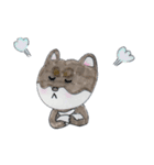 黒柴くま（個別スタンプ：19）