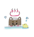 黒柴くま（個別スタンプ：21）