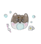 黒柴くま（個別スタンプ：38）