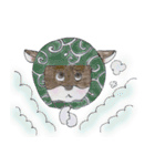 黒柴くま（個別スタンプ：40）
