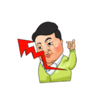 WANG WANG PAI HONG Financial education（個別スタンプ：34）