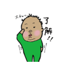 SMART BABY BUSAMARU（個別スタンプ：36）