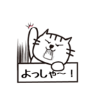 フリップ猫（個別スタンプ：5）