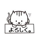 フリップ猫（個別スタンプ：7）