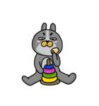 The playful 2kacoco good fun（個別スタンプ：8）