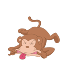 Monkey in April fool（個別スタンプ：23）