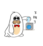 Sea animal go to work（個別スタンプ：11）