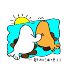 Sea animal go to work（個別スタンプ：27）