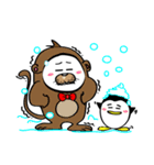 Sea animal go to work（個別スタンプ：35）