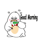 Sea animal go to work（個別スタンプ：37）