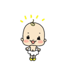 表情豊かな赤ちゃん（個別スタンプ：4）