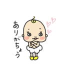 表情豊かな赤ちゃん（個別スタンプ：5）