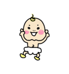 表情豊かな赤ちゃん（個別スタンプ：15）
