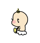 表情豊かな赤ちゃん（個別スタンプ：20）