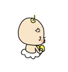 表情豊かな赤ちゃん（個別スタンプ：25）
