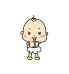 表情豊かな赤ちゃん（個別スタンプ：27）