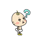 表情豊かな赤ちゃん（個別スタンプ：28）