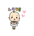 表情豊かな赤ちゃん（個別スタンプ：38）