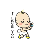 表情豊かな赤ちゃん（個別スタンプ：39）
