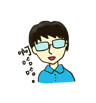Slangs for college students in Taiwan（個別スタンプ：24）