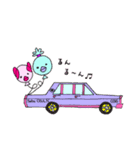 さぶおサン5＆サクラ(ときどきバルーン）（個別スタンプ：8）