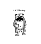 Grumpy Pug（個別スタンプ：2）