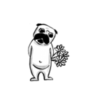 Grumpy Pug（個別スタンプ：12）