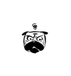 Grumpy Pug（個別スタンプ：33）