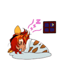 くしまアオイファームのお芋擬人化スタンプ（個別スタンプ：8）