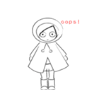 RAIN GIRL（個別スタンプ：3）