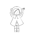 RAIN GIRL（個別スタンプ：8）