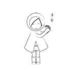 RAIN GIRL（個別スタンプ：10）