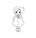 RAIN GIRL（個別スタンプ：19）
