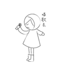 RAIN GIRL（個別スタンプ：21）