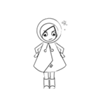RAIN GIRL（個別スタンプ：28）
