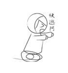 RAIN GIRL（個別スタンプ：37）