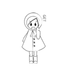 RAIN GIRL（個別スタンプ：38）
