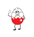 Funny Egg Emoticons（個別スタンプ：1）