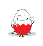 Funny Egg Emoticons（個別スタンプ：8）