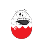 Funny Egg Emoticons（個別スタンプ：15）